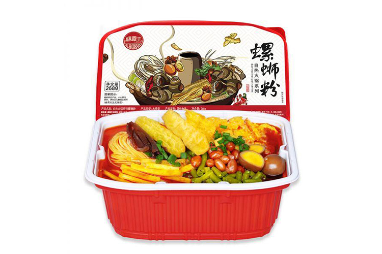 LUOBAWANG RIVER SNAILS RICE NOODLE SELF HEATING 268G